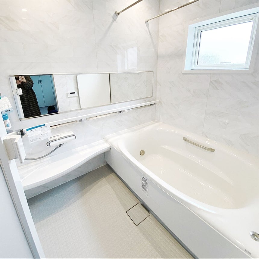 アーバンシリーズ浴槽 1500サイズ 1520×735×530mm エプロンなし YB-1510 色-H(循環口穴あけ対応) 洋風 舟形 LIXIL リクシル INAX お風呂 バスタブ 湯船 - 2