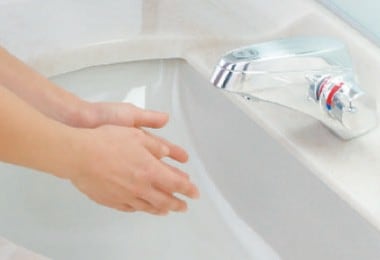 洗面用タッチレス水栓「オート水栓」