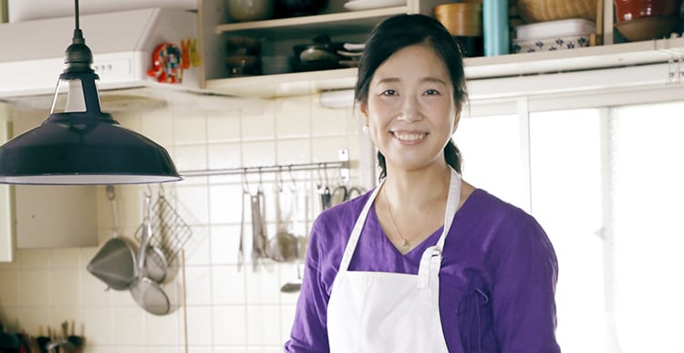 遠藤千恵さん 料理家 人をもてなすことが喜びで食の道へと進みました