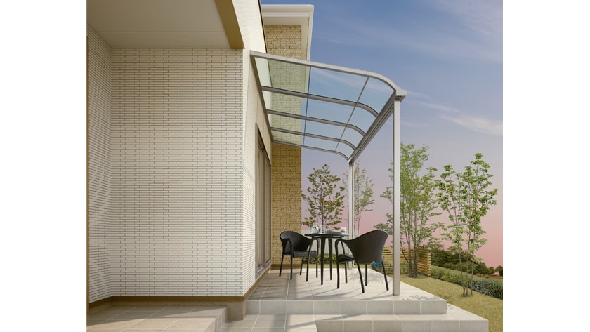 杉戸ウインドトーヨー住器の屋根とフェンスで新しい空間を！の施工事例詳細写真1