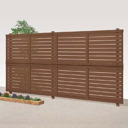 LIXIL | 門まわり・塀・フェンス | 木樹脂フェンス