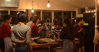 飛騨古川の民家の改修とDIYキッチン