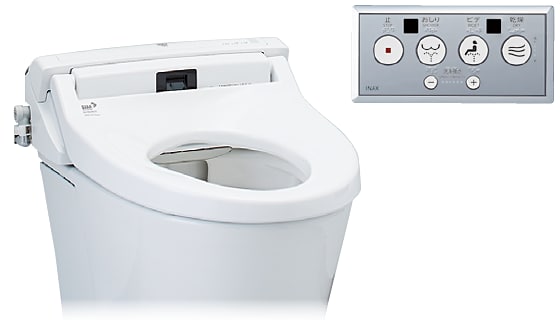 シャワートイレ＋大型埋込リモコン（100V式）セット