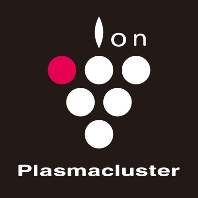 プラズマクラスターロゴ及びプラズマクラスター、Plasmaclusterは、シャープ株式会社の商標です。