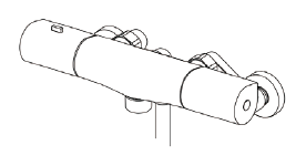 壁付サーモ水栓（OG1）