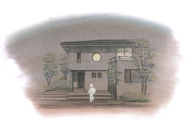 憧れの「悟りの窓」がわが家の丸窓の原点